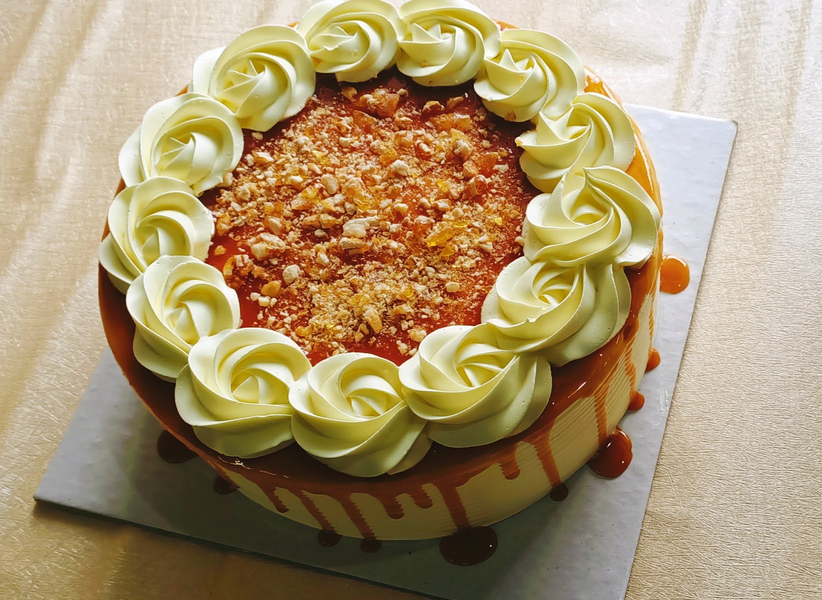 Butterscotch Cake 2 cakes